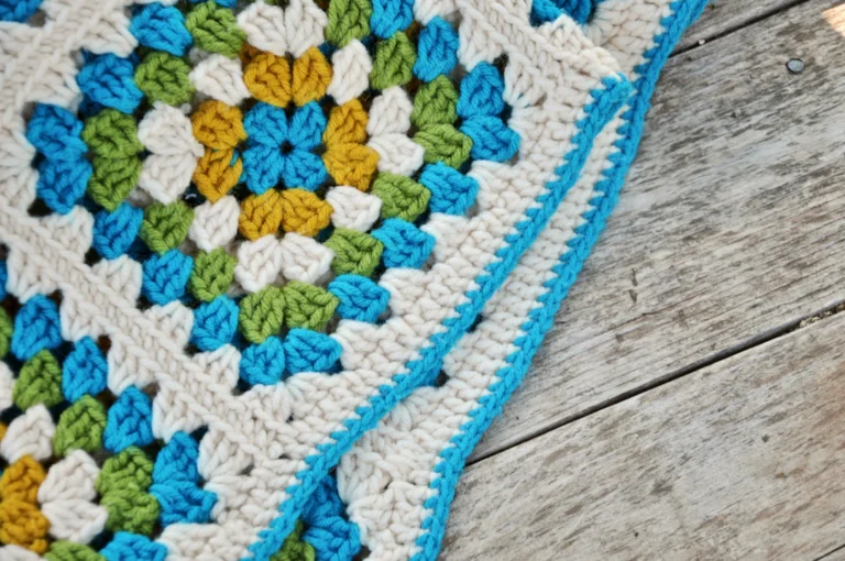 Vintage-inspired crochet texture suitable for a coaster project